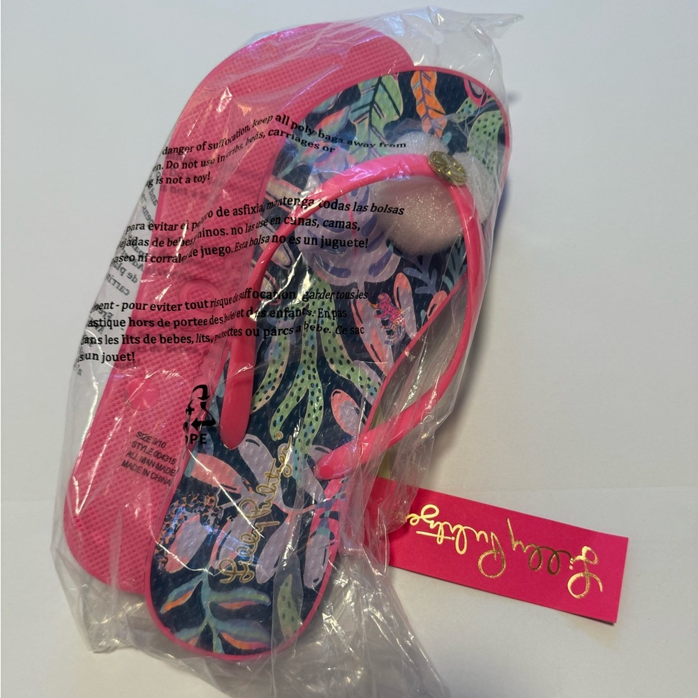 Lilly Pulitzer Oyster Bay Flip Flops